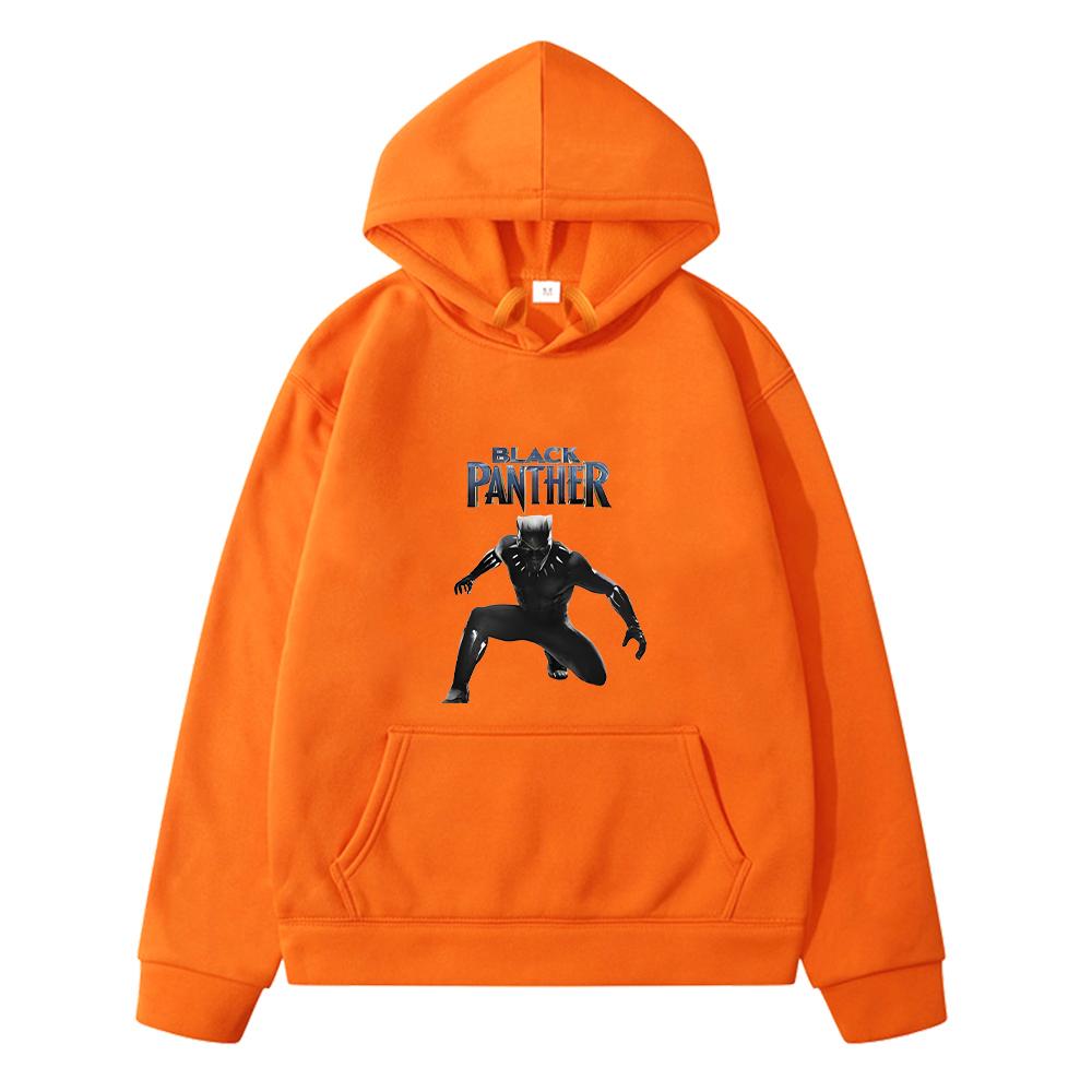 Herbst Winter Kawai Schwarzer Panther Grafik Anime Hoodie Fleece Sweatshirt y2k Sweatshirt Jacke Casual Pullover Kinderkleidung Mädchen