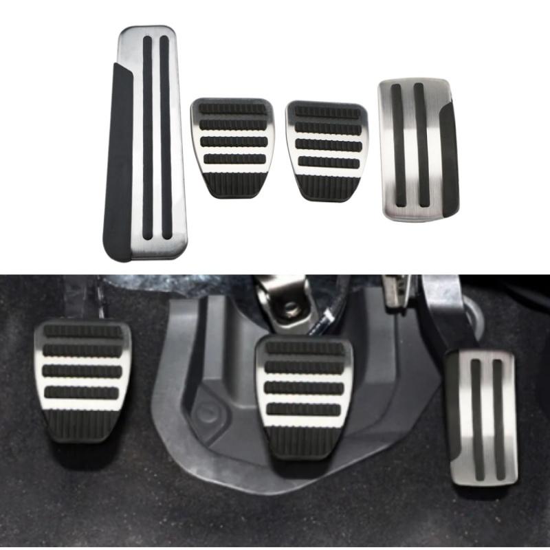 Stainless Steel Car Pedals AT MT Pedal Cover for Nissan X-trail Xtrail T31 2010 - 2013 Qashqai J10 2012 - 2015 Accessories