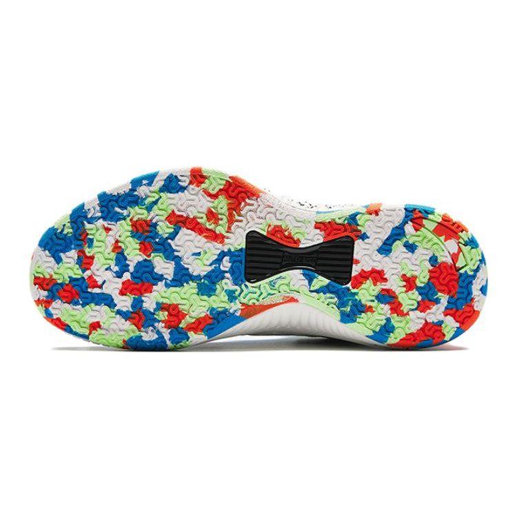 Anta Kids Non-Slip Shock Absorbing Durable Low-Top Basketball Shoes Kids Sneaker Sea-Blue 312341120-5