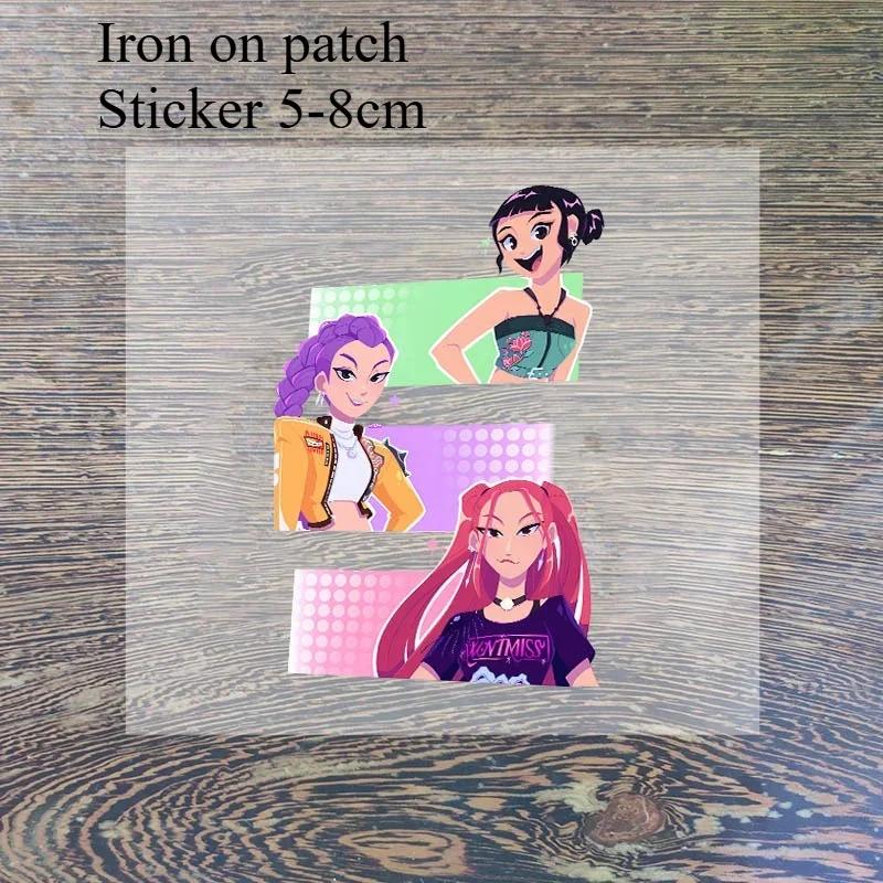 Schlüsselanhänger Anime-Zubehör Idol-Gruppen-Anhänger Auto-Schlüsselringe Anime-Film K-POP Dämonenjäger CD Schallplatte$$$$$$