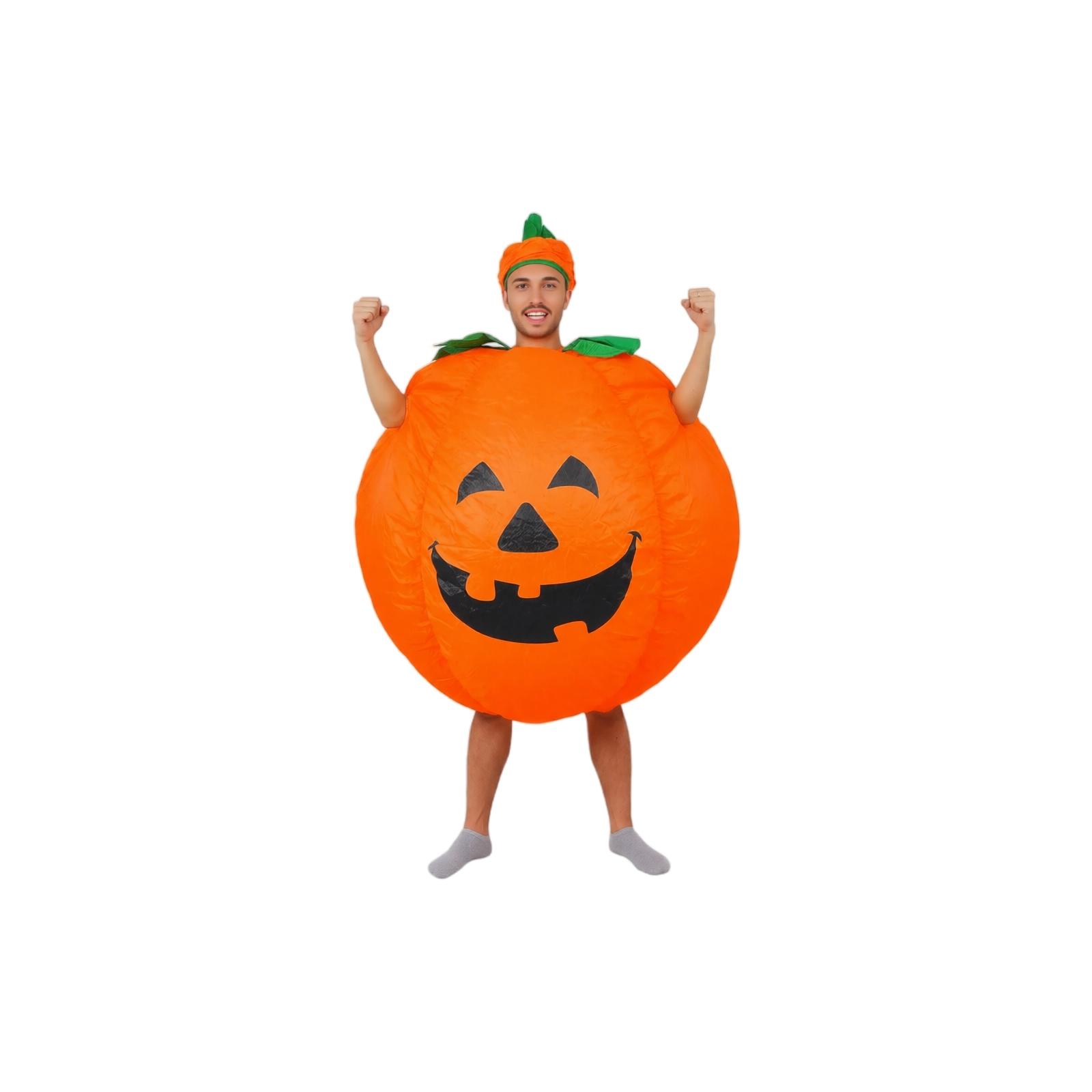 Inflatable Pumpkin Halloween Costume for Adults Funny Party Outfit one size