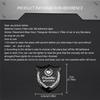 Carbon Fiber Badge for Cadillac Escalade CTS ATS SRX Deville BLS XT4 XT5 XT6 STS XTS SLR XLR CT4 CT5 CT6 Car Side Window Emblem