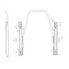 Universal Replacement Seat Slider for Suspension Seats Truck Seat Slider Rails
