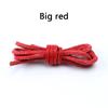 New  Flat Shoelaces Solid Leather Shoe Laces Classic Multicolor Leisure Shoe Lace Outdoor Unisex Boots Shoelace