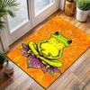 New Product! Meditating Frog Carpet for Living Room Bedroom Bedside Floor Mat Cloakroom Kids Activity Area Rugs Large Size