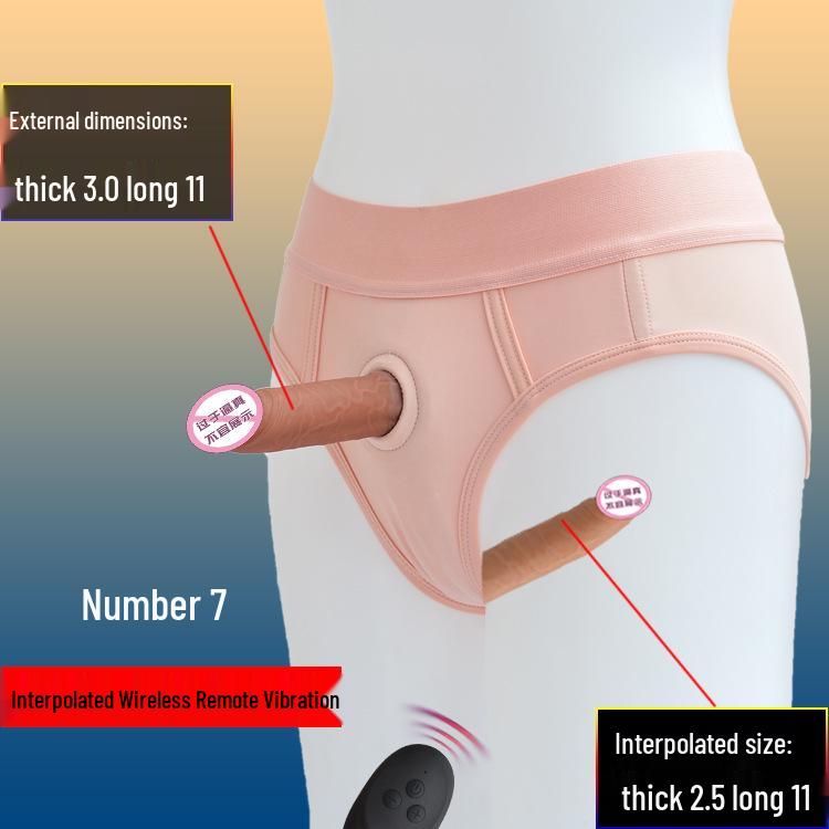 Double-Ended Wearable Electric Dildo - Female Dragon T Lala Adult Toy