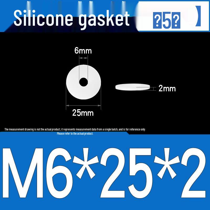 Silicone High-Temp Waterproof Gasket & Shock Absorbing Seal Pad