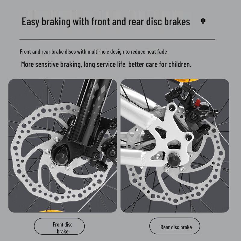 Forever Kids' Shock-Absorbing Mountain Bike (CN Version)