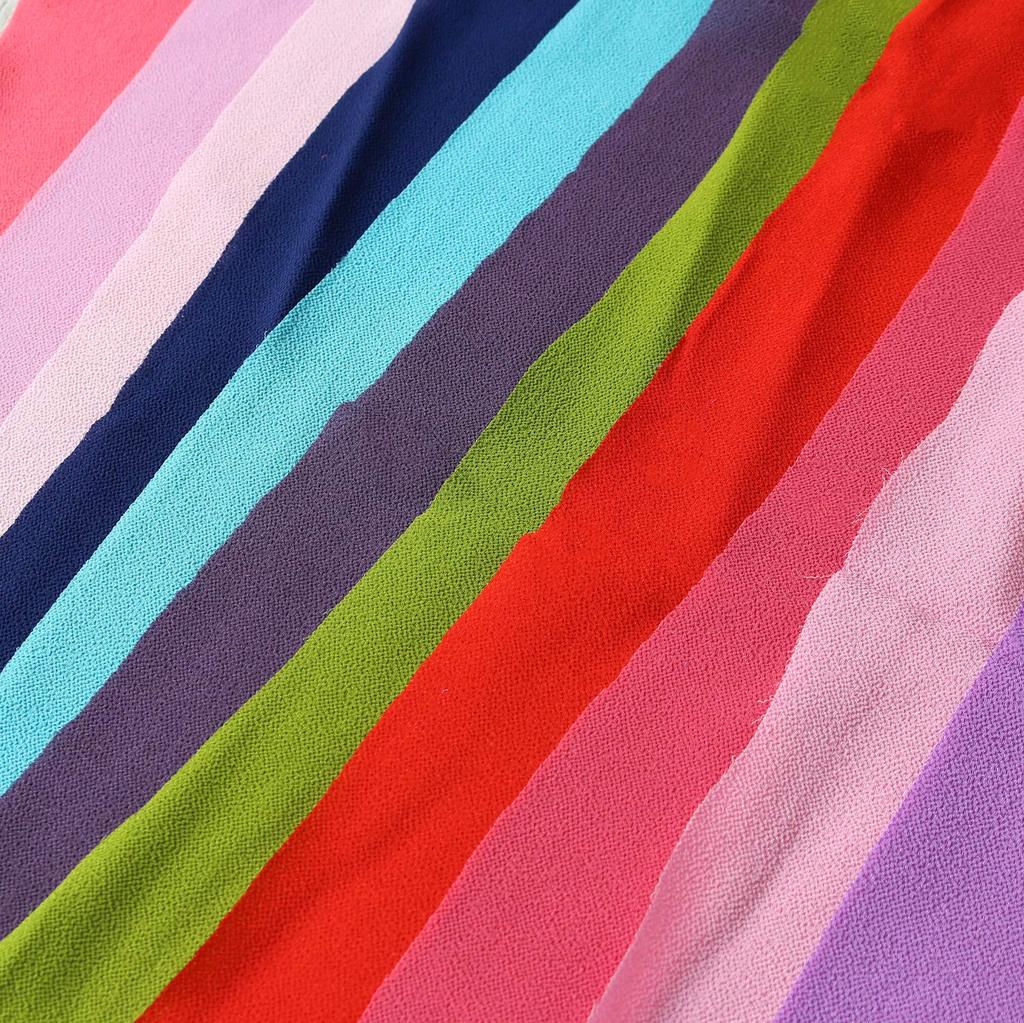 Nippon Chuko NBK Ichigoe 70cm Wide X 7m Size Matcha Green Chirimen, Plain, Approx. Cut, 46,