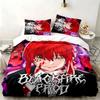Chainsaw Man 3pc Set Perfect for Bedroom Use Comfortable Bedding Set Includes a Duvet Cover and Two Pillowcases Ideal Birthday or Christmas Gift
