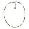 821WEBSERVICE Brown Gem Necklace