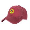 Club America Logo Washed Canvas Baseball Cap Unisex Women Unisex Adjustable Hat Sport Team Fan Apparel Casual Streetwear Headwear