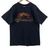 00er Jahre Harley Davidson doppelseitig bedrucktes Motorrad Bike T-Shirt hergestellt in USA ... Unisex-T-Shirts