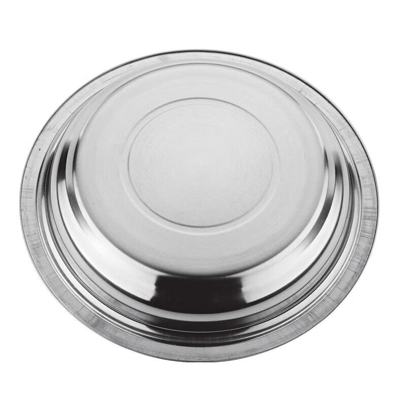 Adneny Multi-purpose Stainless Steel Dumpling Plate 28cm