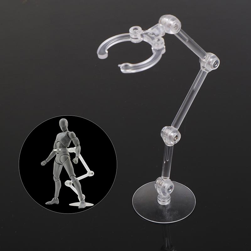 Hot! 1/4pcs Doll Stands Figure Display Bracket Action Base For 1/144 SHF Robot Model