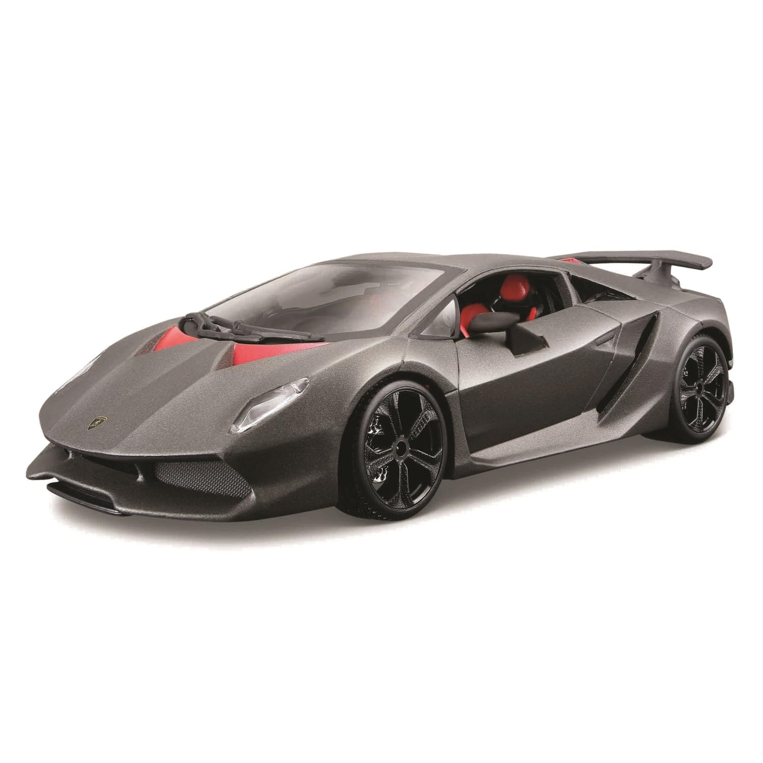 Burago Bburago Lamborghini Sesto Elements 1:Матовый серый металлик в масштабе 24 0,0583333333333333