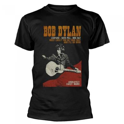 Bob Dylan Unisex bavlněné tričko pro dospělé Sweet Marie
