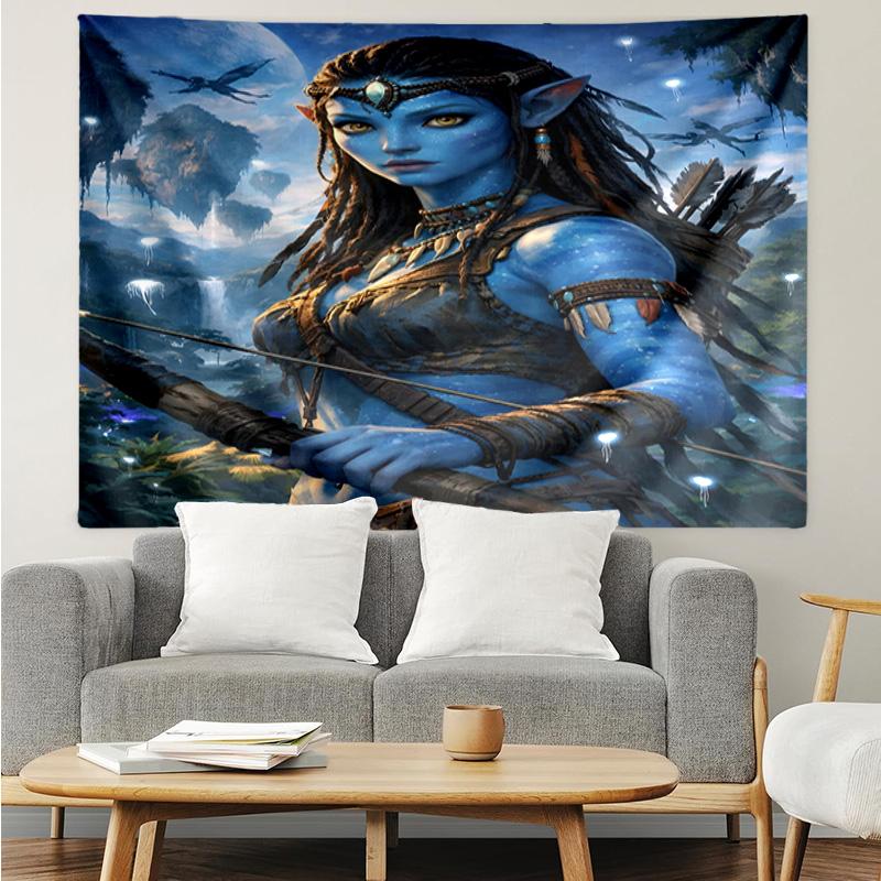 1PC Ava-tar Adventure Tapestry Accessories Playroom Tapestry, for Bedroom,Livingroom, Dormitory Room Wall Decor Fan Birthday Gifts