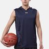 Under Armour Solid Color Simple Brand Logo Print Casual Breathable Sleeveless Vest Men tops Navy-Blue 24500001-409