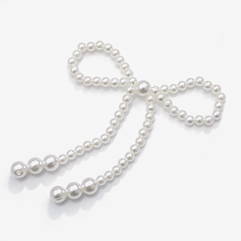 5/10Pcs Pearl Bow Cake Decoration, Suitable For Single Party, Birthday, Baptism, Wedding, Princess Themed Party Decoration