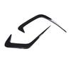 Exterior Car Styling Rear Bumper Cover Decorative Sticker For BMW 3 Series G20 2020 2021 2PCS ABS Modification Accessories