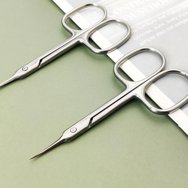 Stainless Steel Russian-Style Front Dead Skin Scissors To Barb Nail Art Sharp Eyebrows And Beauty Tools