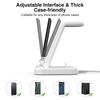 4 In 1 Fast Wireless Charger Wireless Charging Station for Samsung Galaxy Charger With Alarm Clock Watch 6 5 Pro S24 S23 S22 S21