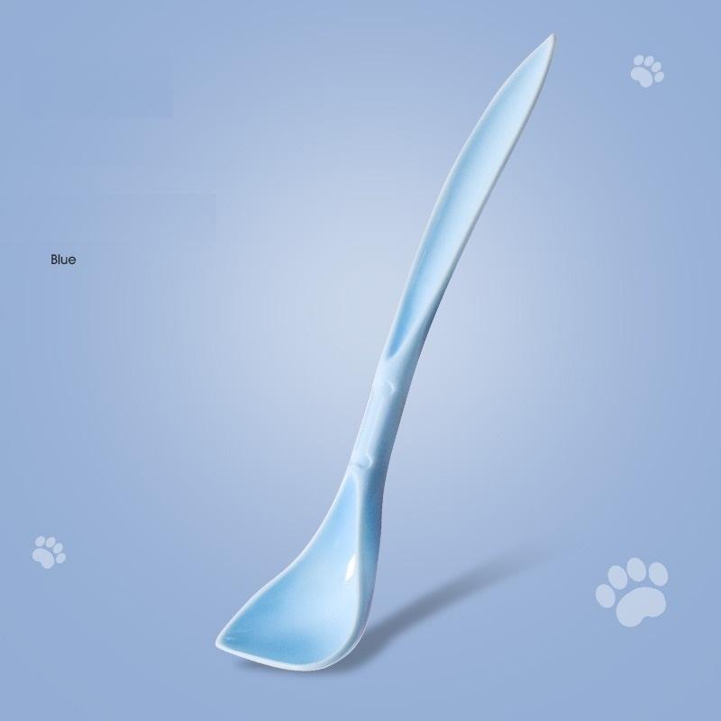 

Cat Treat Spoon Portable Silicone Dog Cat Canned Lid 2-in-1Food Sealer Spoon Pet Food Cover Storage Fresh-keeping Lids Bowl