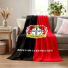 Bayer Leverkusen Blanket Flannel Blanket Soft Cozy Plush Throw for Sofa Bed Lightweight Home Decor
