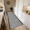 Stil Nordic Simplu Culoar Bucătărie Covorașe Lungi Decorare Casă Sufragerie Coridor Covor Runner Anti-alunecare Ușor de Curățat Covorașe Hol