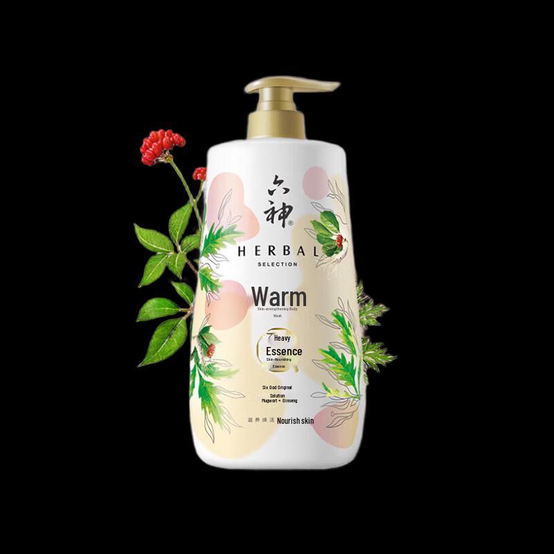

Liushen Skin-Healthy Shower Gel with Mugwort & Ginseng (2x 450ml)