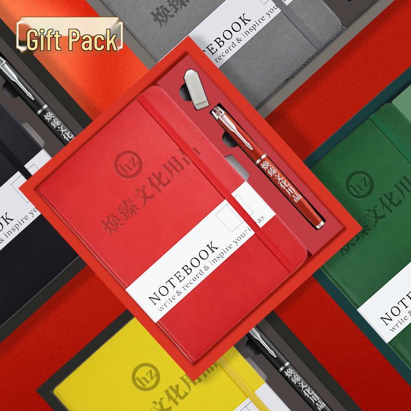 High-End Business Gift Set: Notebook & Insulated Cup Memento for Client Events