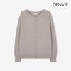 Senbi Holgarment Round Neck Knit Cardigan Classic