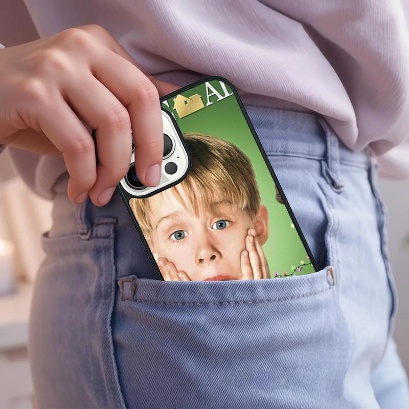 Home Alone Phone Case For iPhone 17 Air 15 16e 14 13 Pro Max Coque 12 11 Pro Max PLUS cover