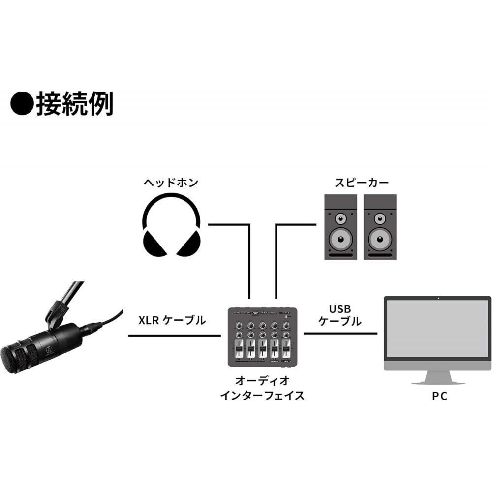 Audio Technica At2040 Dynamic Microphone Xlr Pop Filter Built In Black