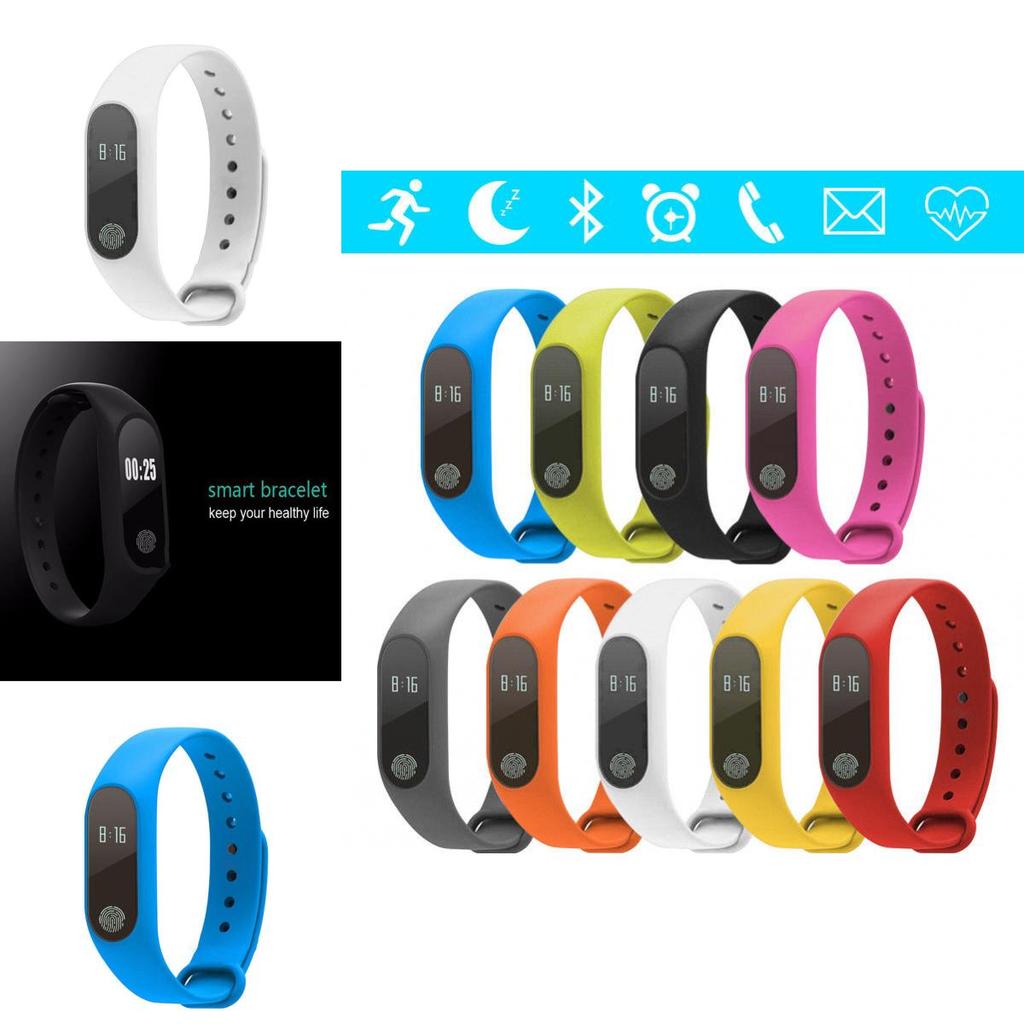 Stylish Bracelet Band 2 Bluetooth Smart Watch Featuring Heart Rate Monitor And Ip67 Waterproof Design