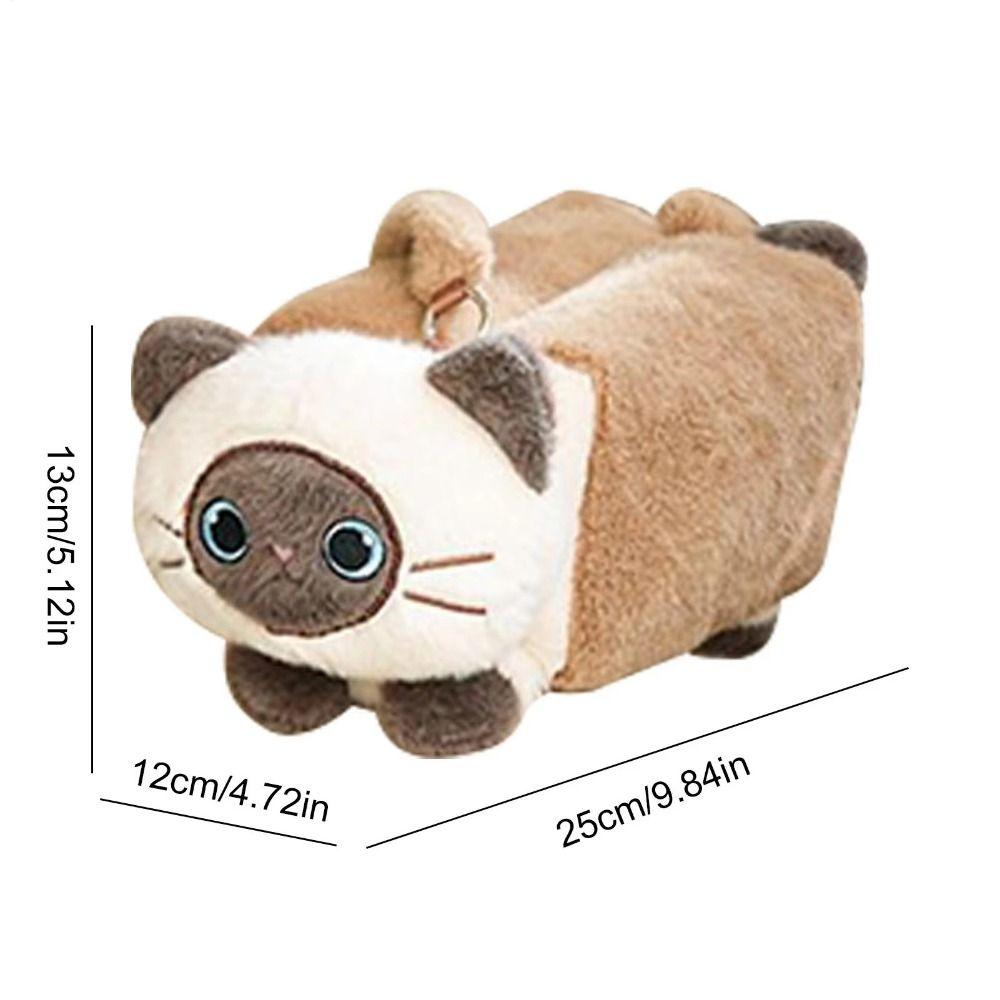 Cartoon Car Seat Tissue Box Cat  Shape Paper Towel Dispenser  Car Interior Decor