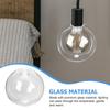 Acrylic Lampshade Replacement Glass for Pendant Light Globes Outdoor Chandelier
