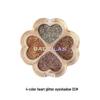 Palette Ombretti Glitter Quattro Colori per Bambini - Trucco Scenico & Glitter Grande Scintillante