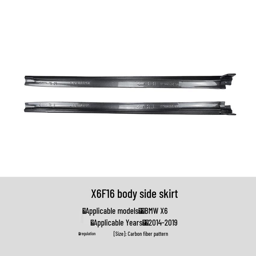 BMW X6 F16 Sport (2015-2019) Front Lip, Wind Knife, Rear Wing, Rear Lip, Louver Modifications