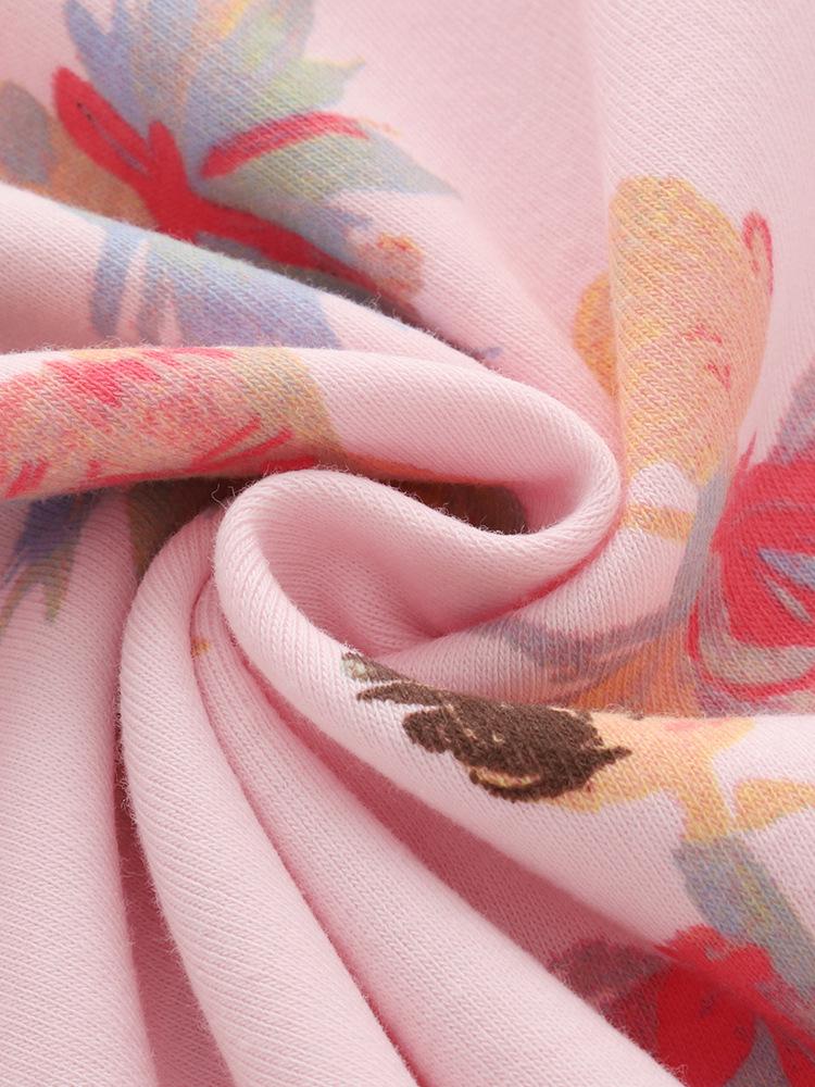 Malwee Mädchen Herbst/Winter Süßes Print Kurzarm Prinzessinnenkleid