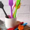 Long Handle Heat Resistant Barbecue Brush Portable Silicone Basting Brush Pastry BBQ Outdoor Grill Gadget with Power of Steam DIY Accessories Cooking
