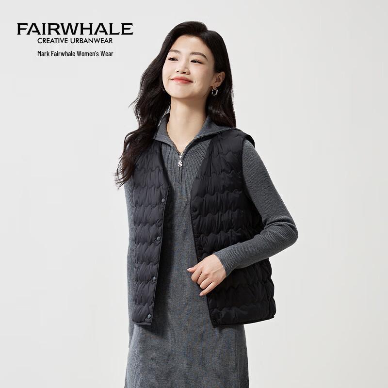 Mark Fairwhale Women s Quilted Round Neck Down Vest XL