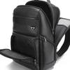 Business Travel Leather Backpack Commuter Large Capacity Travel Bag Multifunctional Leather Backpack