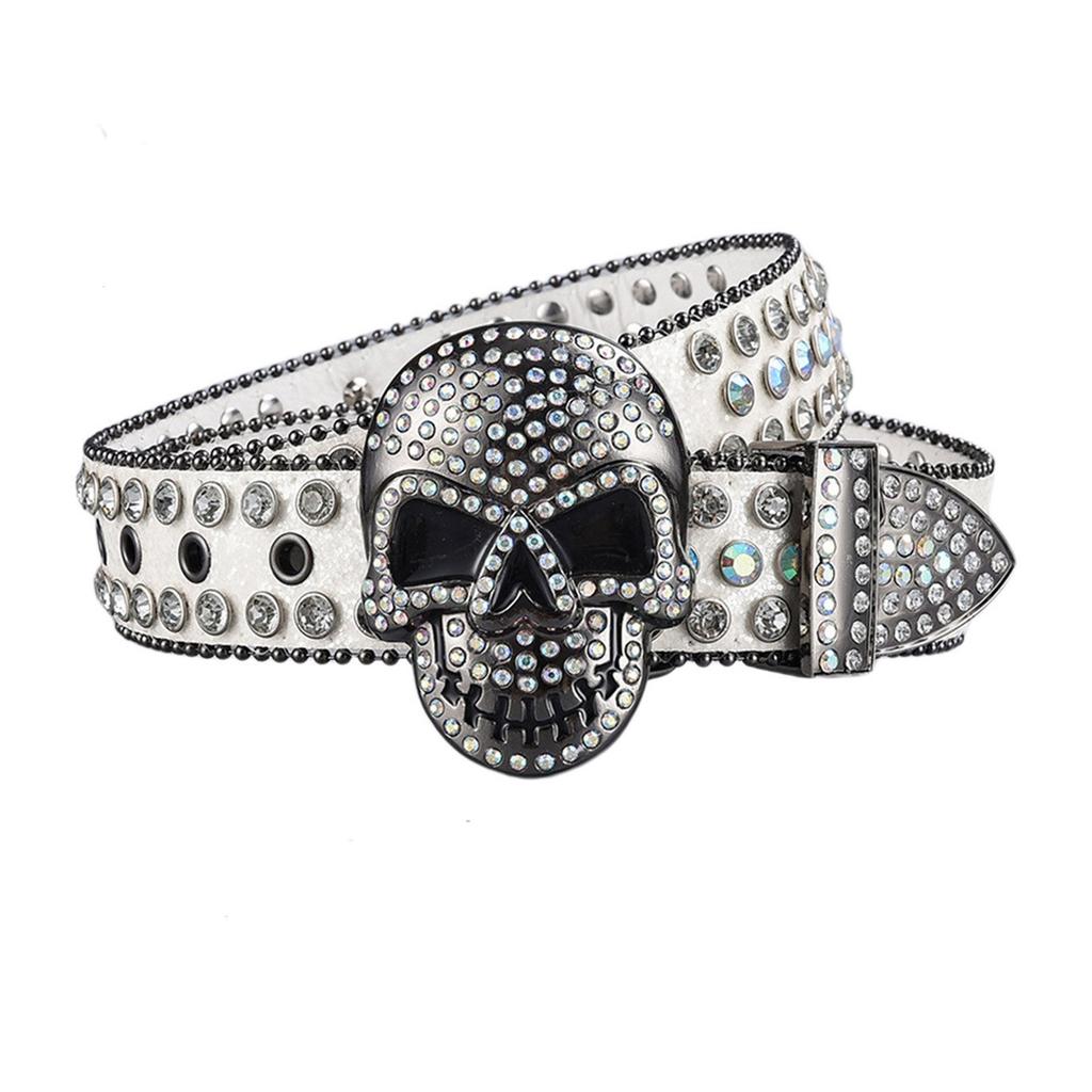Blingbling Waist Belt for Girl Casual Street Hiphop Belt Rhinestones WaistStrap for Jeans Pants Female Decorative Belt