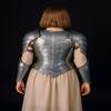 Medieval Steel Lady Knight Armor Set Full Body Cuirass Pauldrons Women's Fantasy Cosplay Plate Halloween Cosplay Gifts