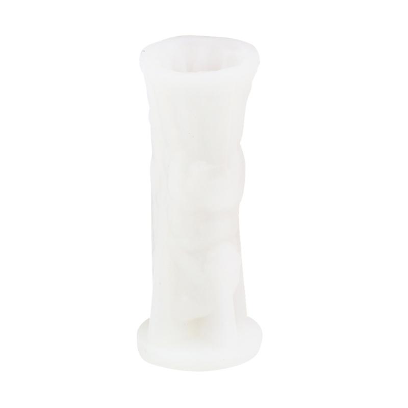 DIY Casting Mold Geometric Candle Molds, Silicone Crafts Mold Pendant 3D Geometric Candle Mold Candle Decorations Tool