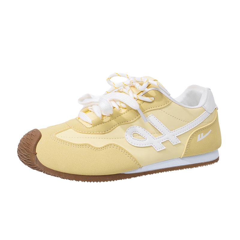 Mint green single mesh breathable and lightweight summer new single shoes women's pairs lace-up student shoes