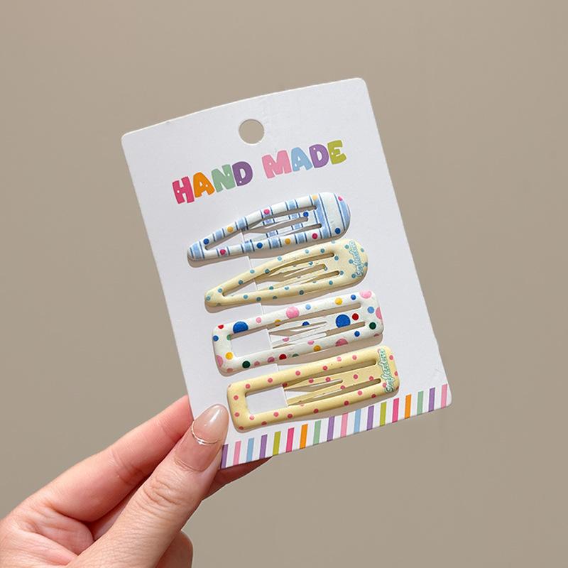 Cute, Stylish, Simple, Versatile Baby Hair Clips, Girl's Bangs Clips, Colorful Hair Clips