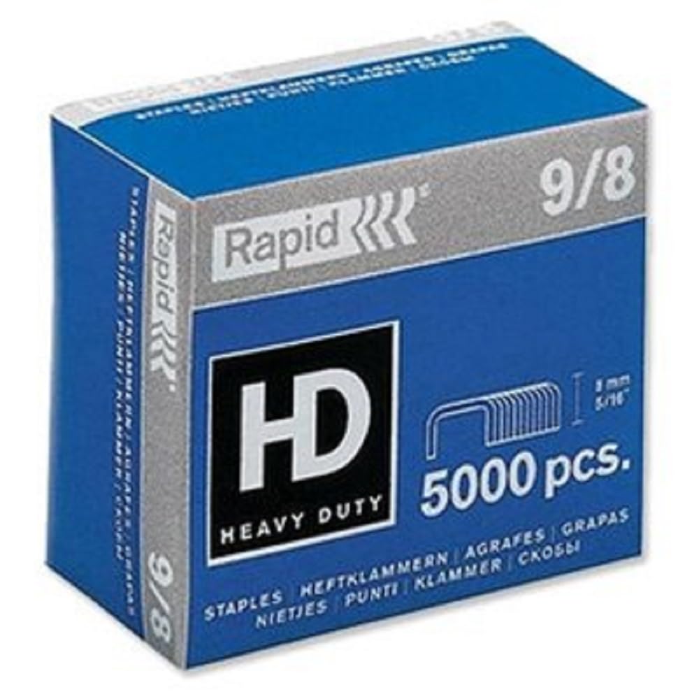 

Rapid 5000 24871000 Staples, 9/8mm, Count,